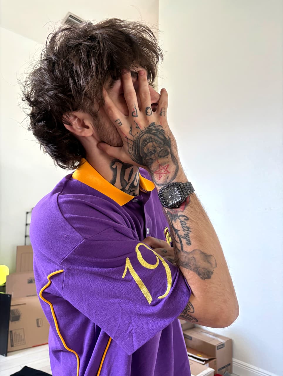 BigAhKidz Purple Polo