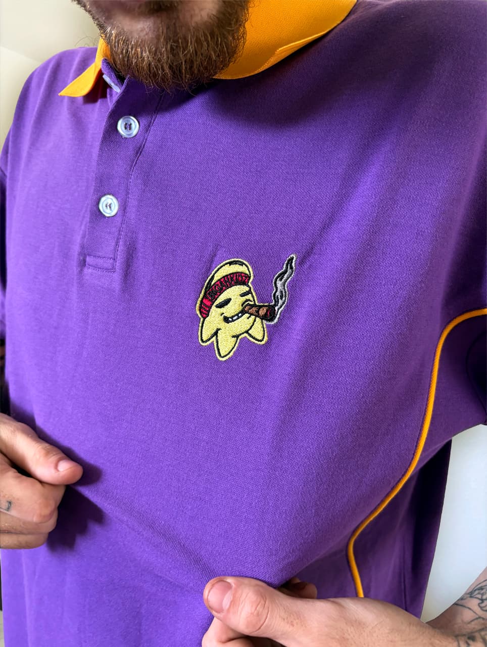 BigAhKidz Purple Polo